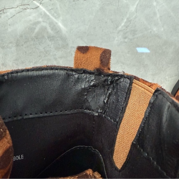 Women’s A New Day Target The Valerie Microsuede City Ankle Leopard Print Booties - Picture 16 of 16